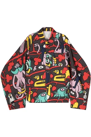 WALTER VAN BEIRENDONCK Hemd mit Illustrations-Print
