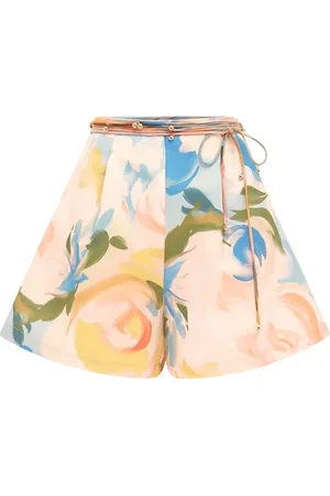LEO LIN Blumige Vivian Shorts