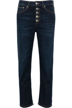 Dondup Koons Tapered-Cropped-Jeans