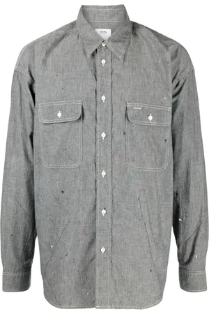 VISVIM Hemd mit Farbklecks-Print