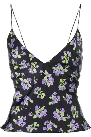 Natasha Zinko Top mit Blumen-Print