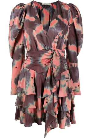 ULLA JOHNSON Kleid mit Rüschen
