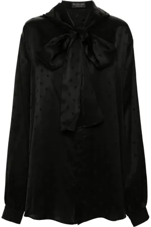 Balenciaga Letters Bluse