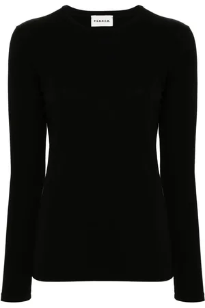 P.A.R.O.S.H. Langarmshirt mit Rundhalsausschnitt