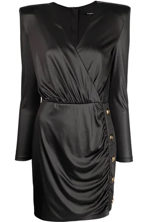 Balmain Drapiertes Kleid