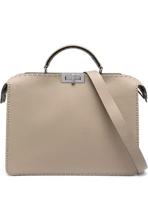 Fendi Mittelgroße Peekaboo ISeeU Handtasche