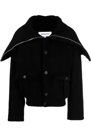 JORDAN LUCA Jacke mit langem Kragen