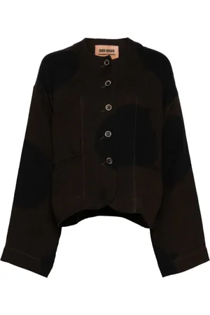 UMA WANG Kamila Leinenjacke