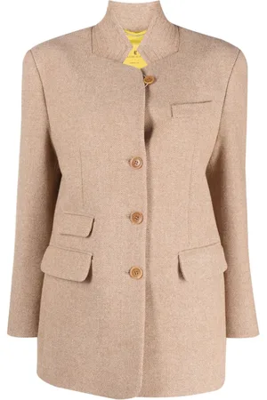 ERMANNO SCERVINO Jacke mit Fischgrätenmuster