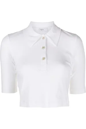 ROSETTA GETTY Cropped-Poloshirt