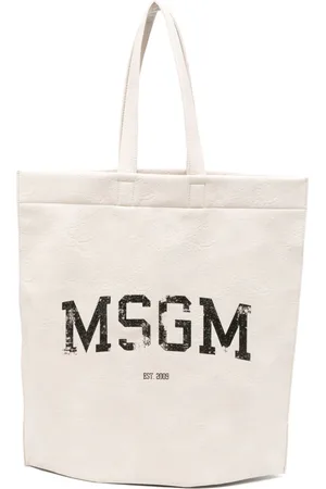 Msgm Handtasche mit Logo-Print