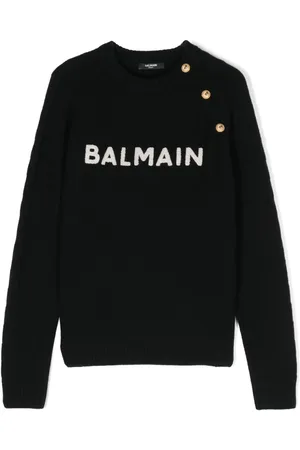 Balmain Pullover mit Logo-Stickerei