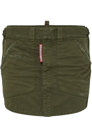Dsquared2 Minirock im Distressed-Look