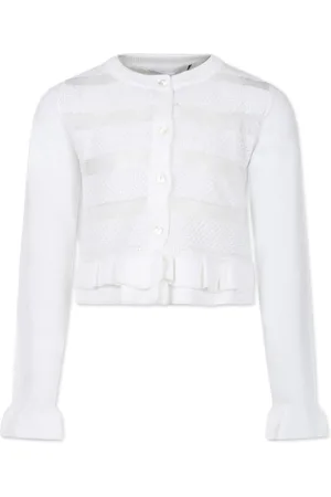 Simonetta Gestreifter Cropped-Cardigan