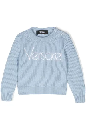 VERSACE Pullover mit Logo-Stickerei