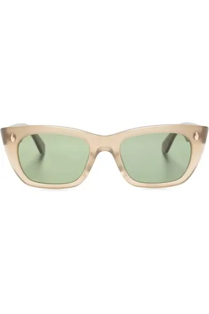 GARRETT LEIGHT Sonnenbrille mit geometrischem Gestell
