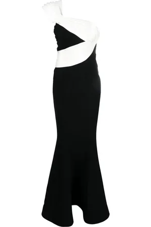 Gaby Charbachy Drapiertes One-Shoulder-Kleid
