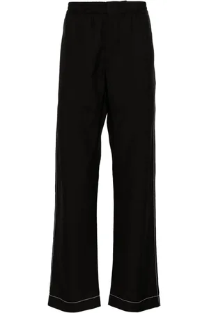 Prada Seidenhose mit geradem Bein