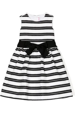 Il gufo Kleid mit geometrischem Muster