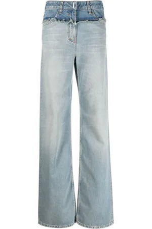 Givenchy Tief sitzende Straight-Leg-Jeans