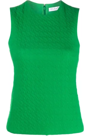 Dior 2010 Top mit Hahnentrittmuster