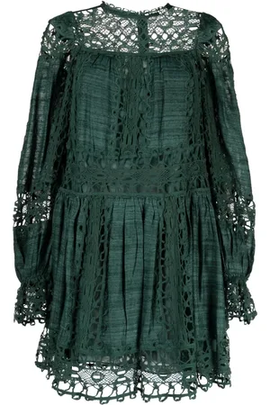 ULLA JOHNSON Lata Minikleid mit Spitze