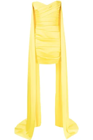 ALEX PERRY Gerafftes Kleid mit Drapierung