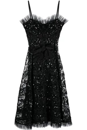 Saint Laurent 1980 Kleid mit Pailletten
