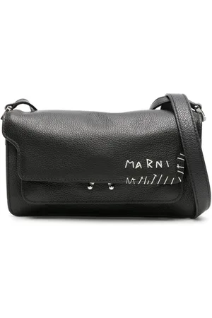 Marni Umhängetasche mit Logo-Stickerei