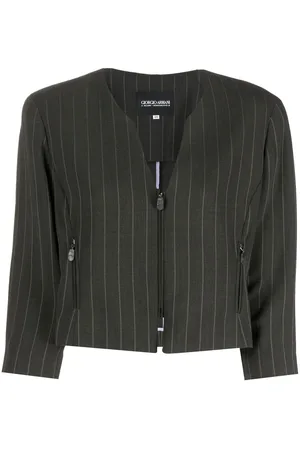 Giorgio Armani 1990 Jacke mit Nadelstreifen