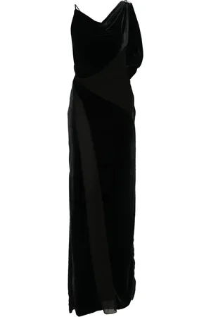 COPERNI Maxikleid mit Logo-Schild