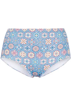 Solid Bikinihöschen mit Print