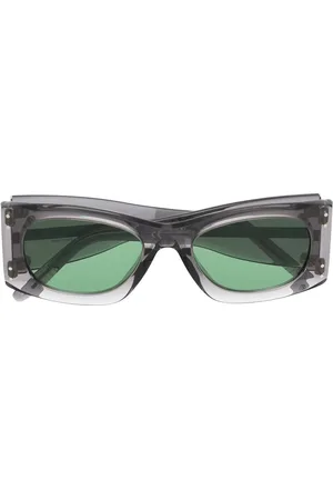 Retrosuperfuture Sonnenbrille mit eckigem Gestell