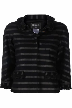 CHANEL 2009 Gestreifte Jacke