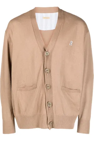 UNDERCOVER Cardigan mit Logo-Patch