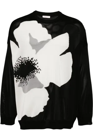 VALENTINO GARAVANI Sweatshirt mit Blumen-Print