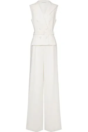 Alberta Ferretti Doppelreihiger Jumpsuit