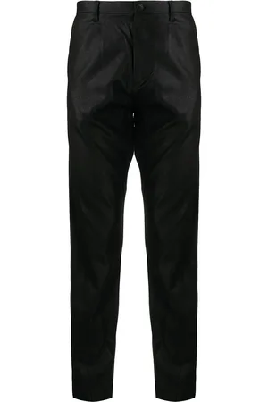 JULIUS Slim-Fit-Hose mit hohem Bund