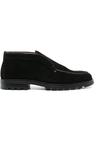 santoni Slip-On-Boots aus Wildleder