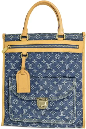 LOUIS VUITTON 2005 Shopper im Jeans-Look