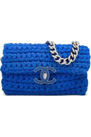 CHANEL 2014 Classic Flap Crochet Schultertasche