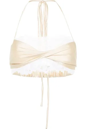Atu Body Couture X Rue Ra Bandeau-Top mit Twist-Detail