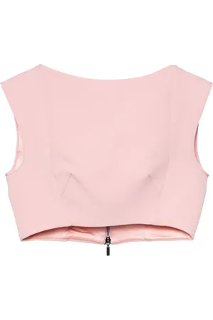 MATICEVSKI Cropped-Top mit angeschnittenen Ärmeln