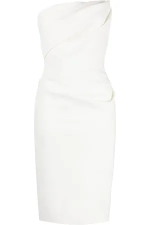 MATICEVSKI Gerafftes Midikleid