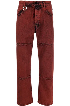 Etudes Gerade Corner Cropped-Jeans