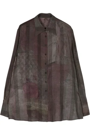 ZIGGY CHEN Asymmetrisches Hemd