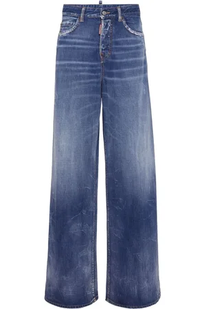 Dsquared2 Weite High-Rise-Jeans