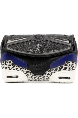 Alexander Wang Clutch mit Kontrasteinsatz