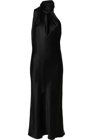 Max Mara Moli Satin Maxikleid