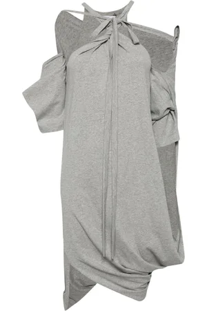 pushBUTTON Asymmetrisches Kleid mit Drapierung